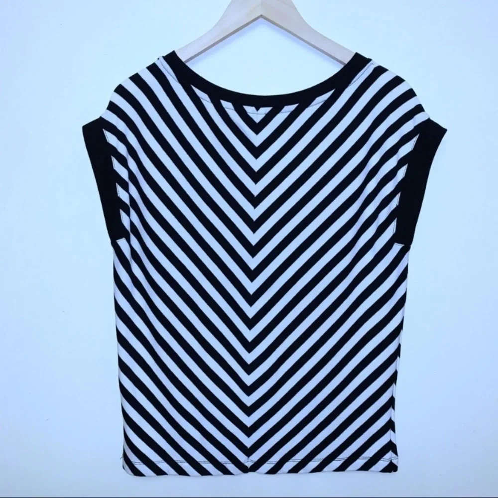 EUC GAP Chevron Striped Sleeveless Sweater Top